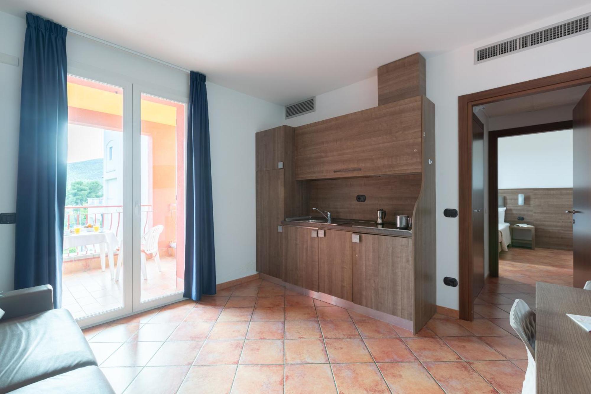 One-Bedroom Apartment Balcony